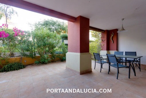 Large and comfortable terrace