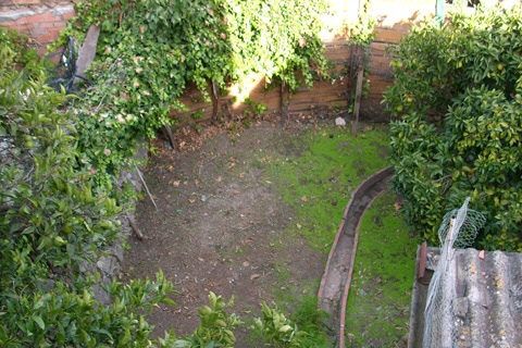 Access to the patio