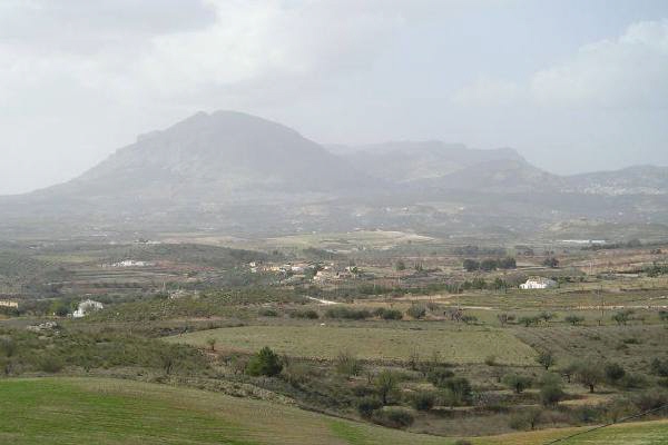 Views over the mountains