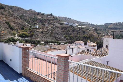 Large terrace with wonderful views
