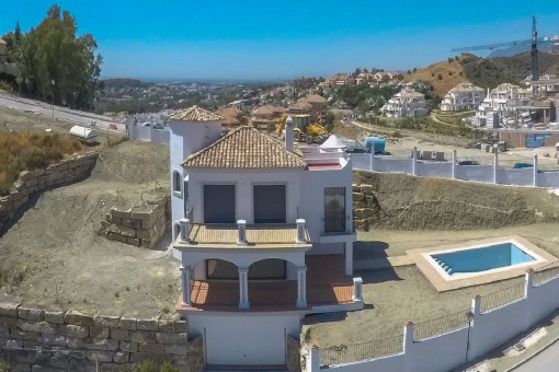 Exterior view of the villa