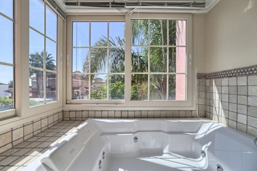 Impressive view from the jacuzzi