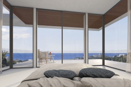 One of 4 bedrooms