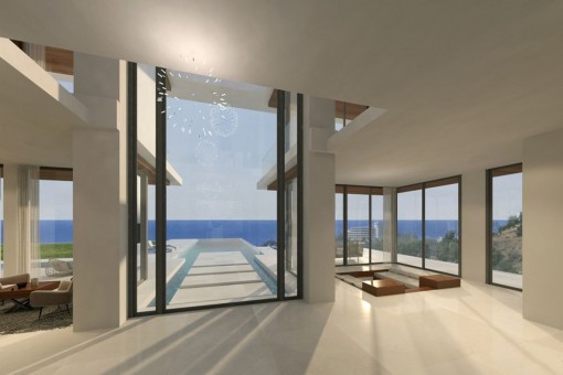 Inviting entrance area