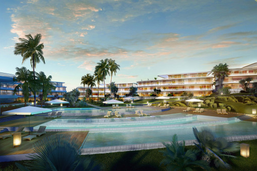 Amazing pool and garden area