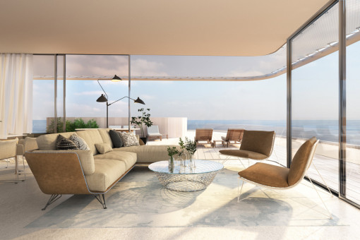 Spacious living area
