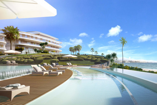 Stunning pool area