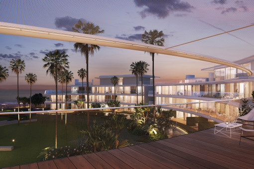 Views from the terrace