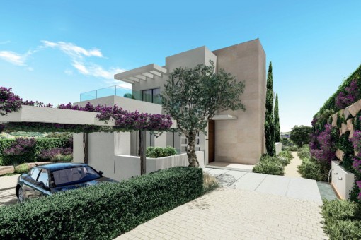 Fantastic villa with 3 bedrooms and an impressive view right at the golf course in Estepona