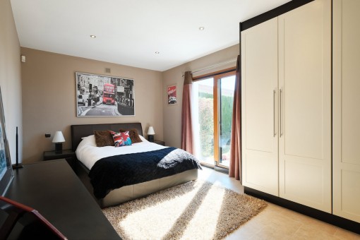 One of 4 bedrooms