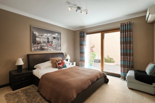 One of 4 bedrooms