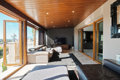 Cozy wintergarden
