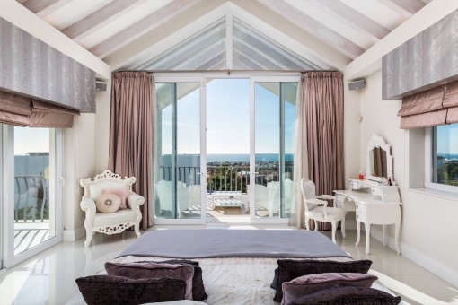 One of 9 bedrooms