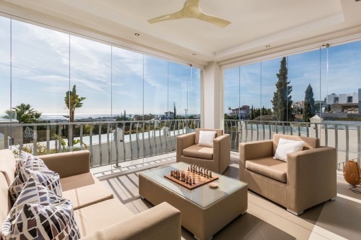 Guest apartment with stunning sea views