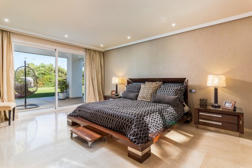 One of 4 bedrooms