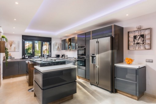 Fully equipped designer kitchen