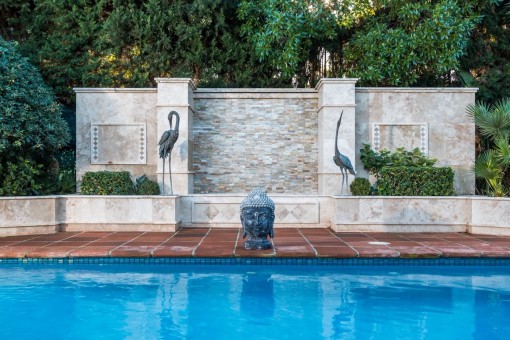 Extraordinary pool area