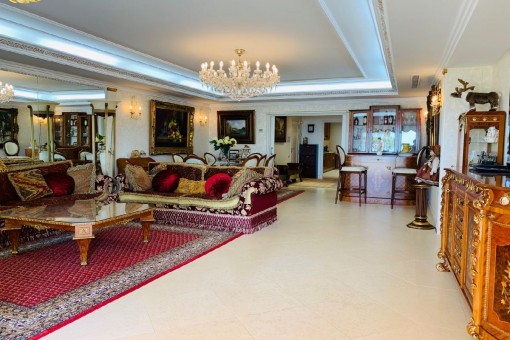 Spacious living area